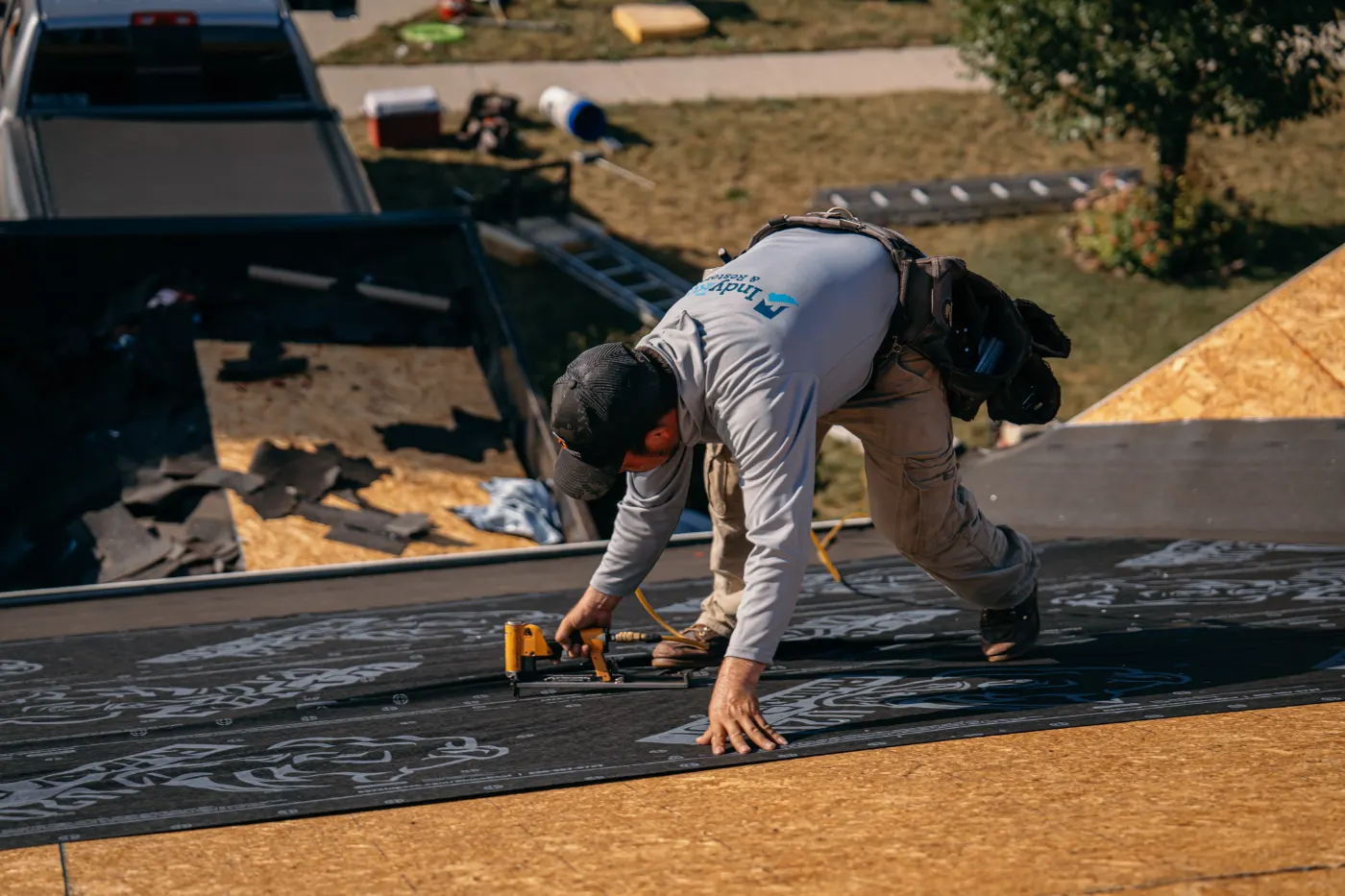 Commercial roof inspection documented in Pennville